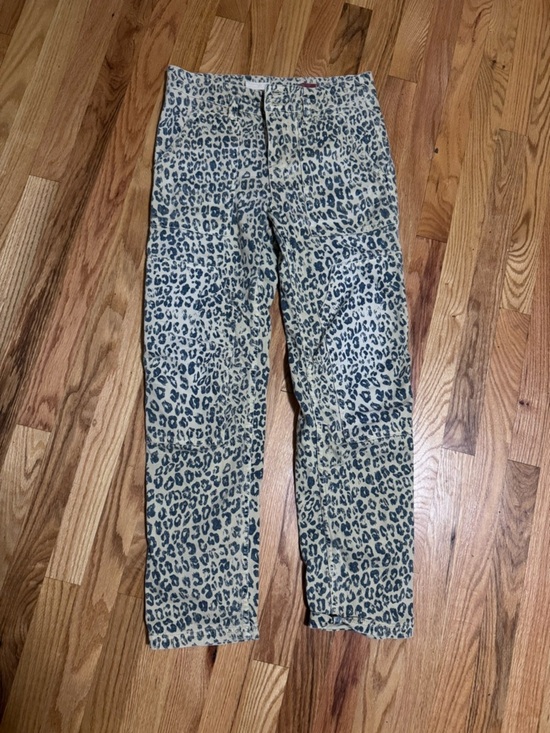 Pilcro Denim - Anthropologie Pilcro leopard print jeans in the wanderer